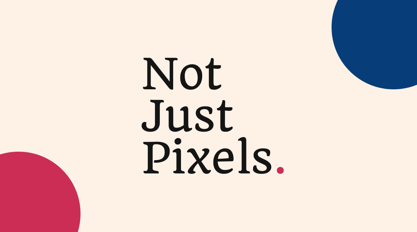 Not Just Pixels podcast graphic