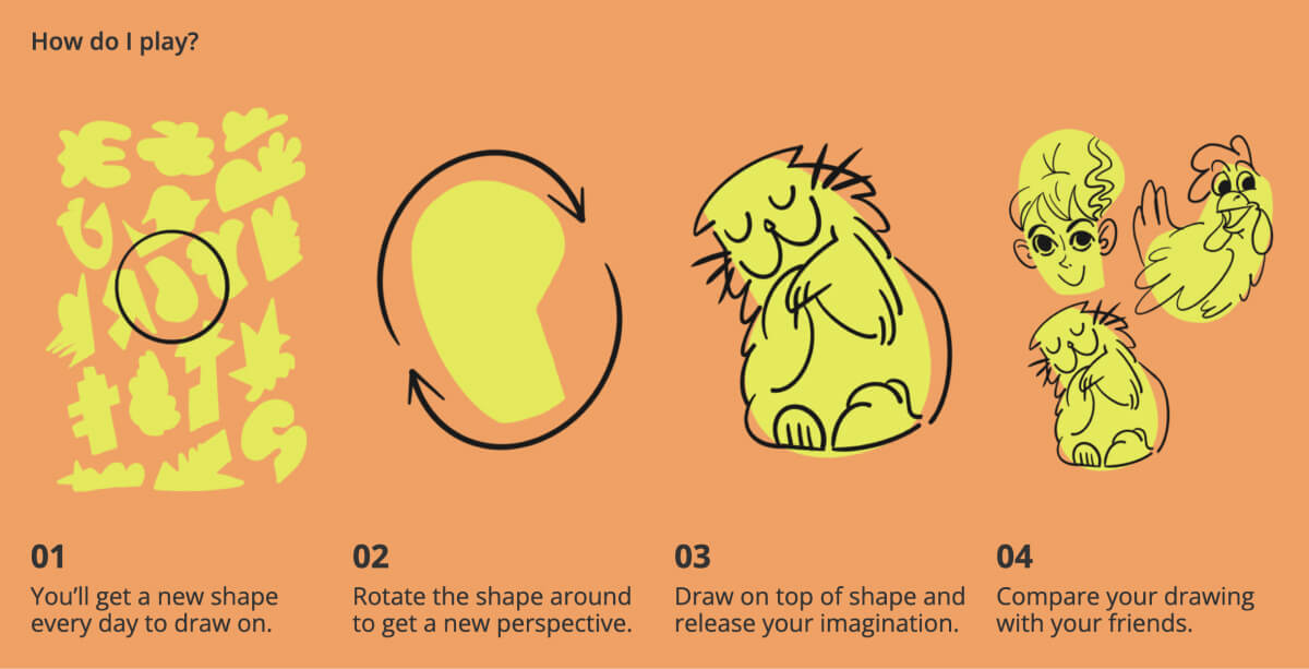 Steps to use Dudel the drawing app