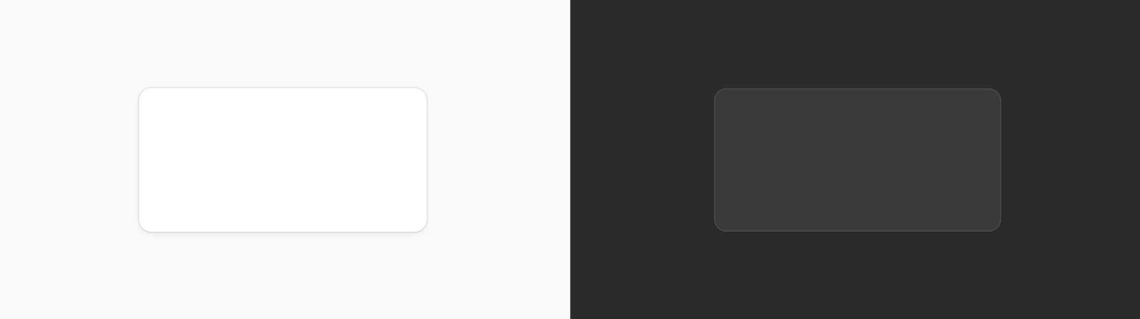 Shadow instead of border prototype